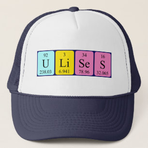 Ulises periodic table name hat