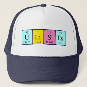 Ulises periodic table name hat
