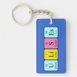 Ulises periodic table name keyring