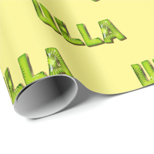 Ulla Kiwi Fruit Gift Paper