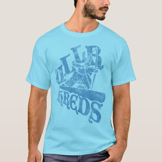 Ullr Shreds - GREEN T-Shirt (Front)