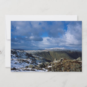 Ullscarf and Skiddaw Winter Holiday Card
