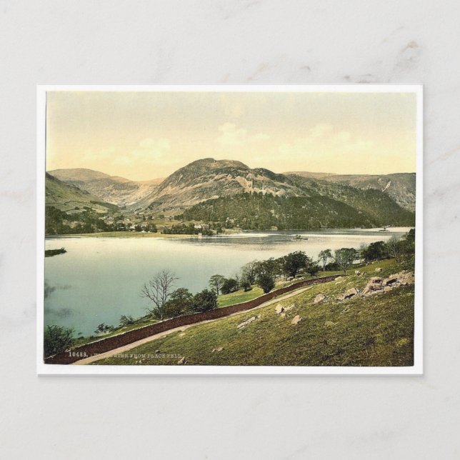 Ullswater, from Place Fell, Lake District, England Postcard (Front)