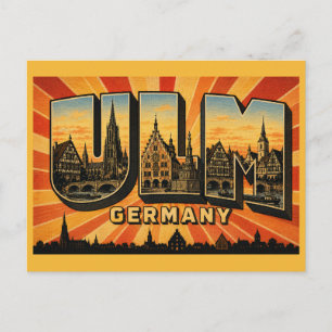 Ulm Germany Cathedral Postcard
