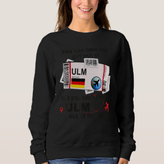 Ulm Girl - Ulm Boarding Pass - Ulm Sweatshirt