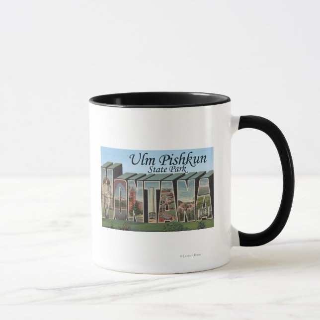 Ulm Pishkun State Park, Montana Mug (Right)