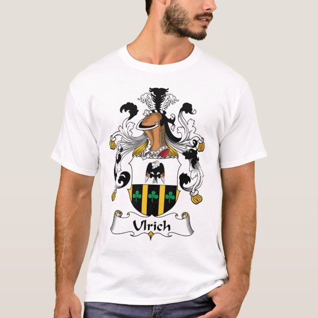 Ulrich Family Crest T-Shirt (Front)