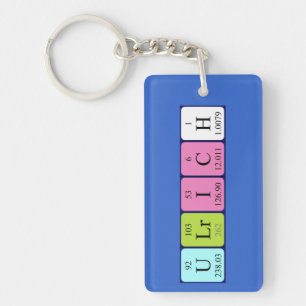 Ulrich periodic table name keyring