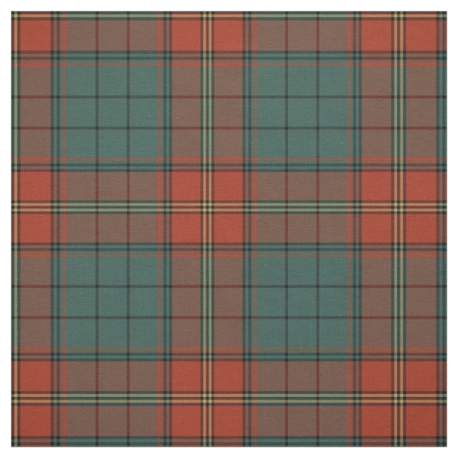 Ulster Ireland District Tartan Irish Plaid Fabric (Swatch)