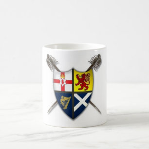 Ulster-Scots / Scots-Irish coat of arms mug