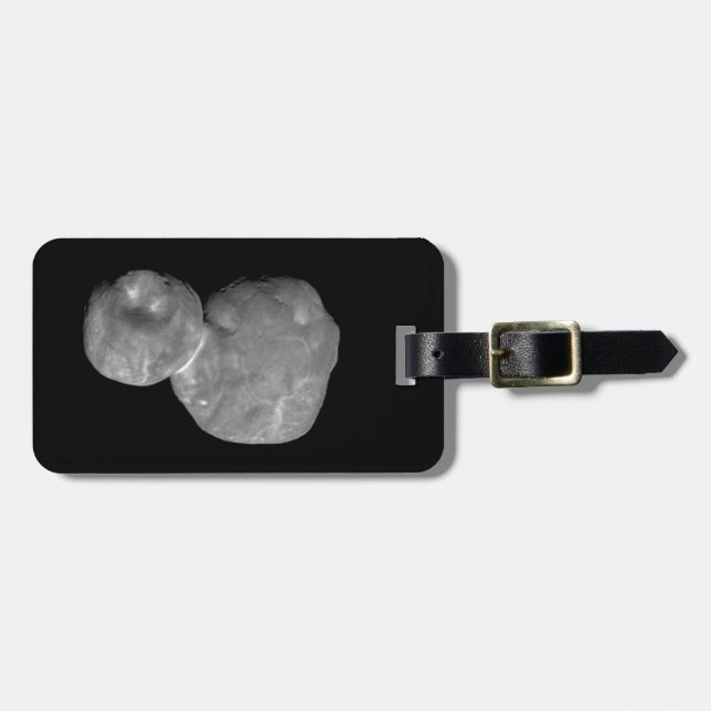 Ultima Thule Arrokoth Kuiper Belt Object Luggage Tag (Front Horizontal)