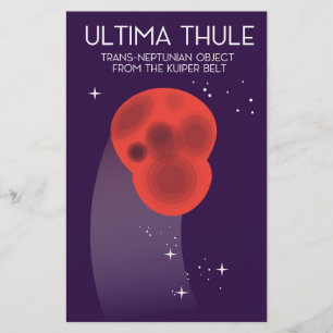 Ultima Thule Keiper Belt space art