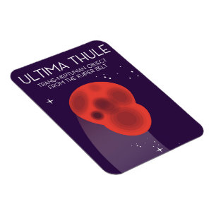 Ultima Thule Keiper Belt space art Magnet