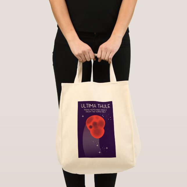 Ultima Thule Keiper Belt space art Tote Bag (Front (Product))