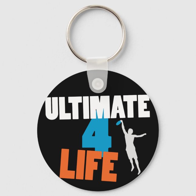 Ultimate 4 Life (dark) Keychain (Front)