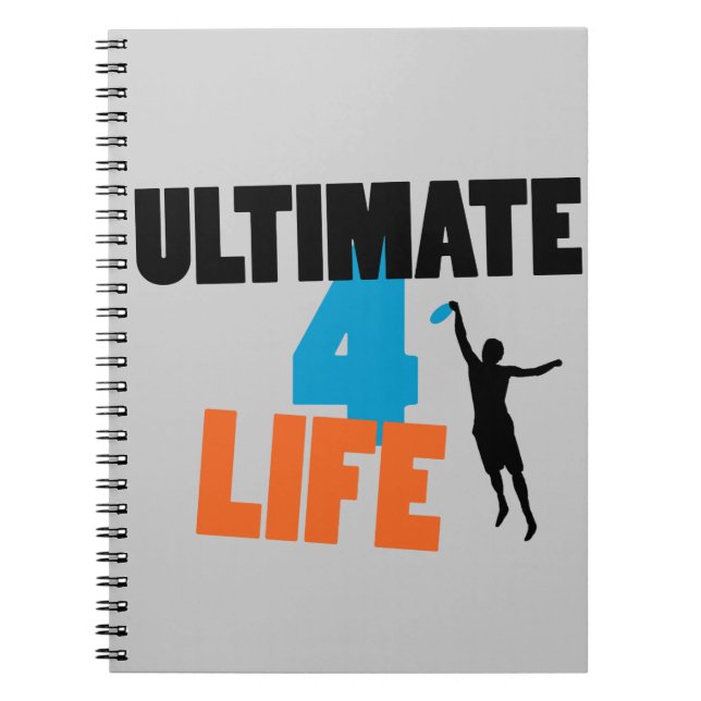 Ultimate 4 Life (light) Notebook (Front)