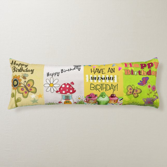 Ultimate Birthday Happy Fun Body Cushion (Front)