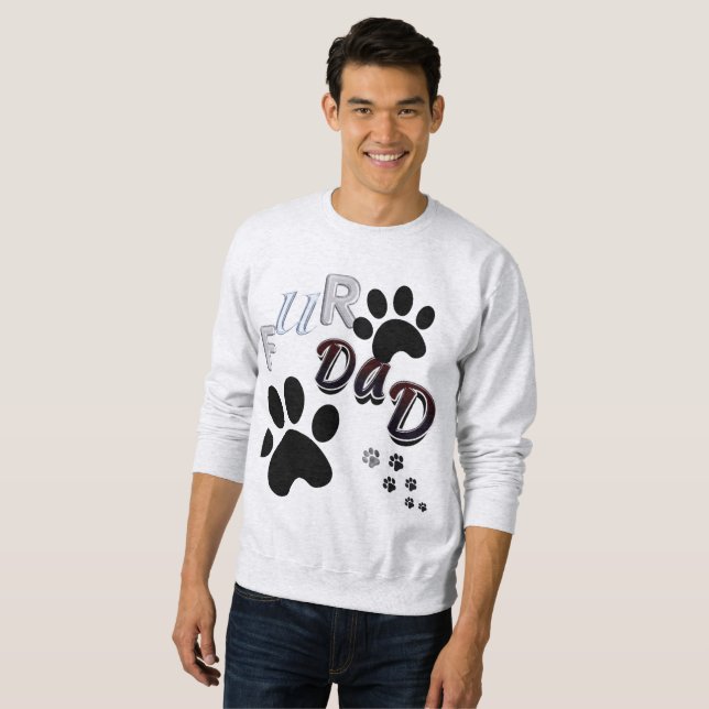 Ultimate Dog Dad Sweatshirt – Funny & Cosy (Front Full)
