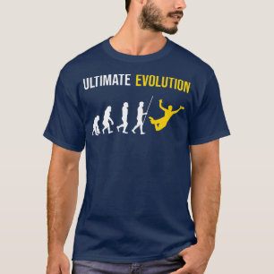 Ultimate Evolution Frisbee  T-Shirt