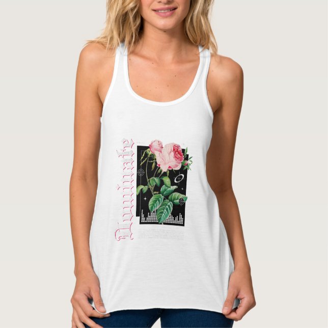 ultimate flowers amazing design  singlet (Front)