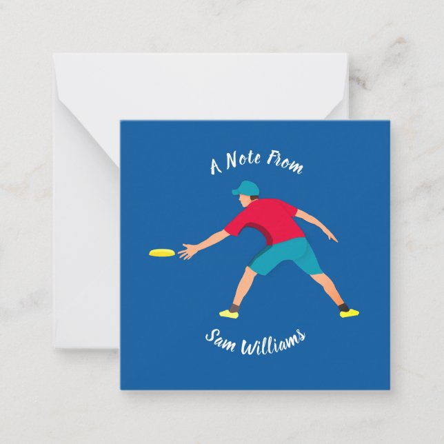 Ultimate Frisbee Card (Front)