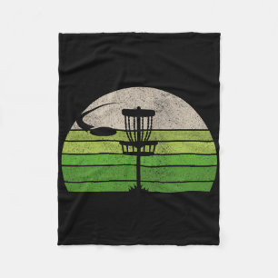 Ultimate Frisbee Disc Golf Tee Shirts For Men Co. Fleece Blanket