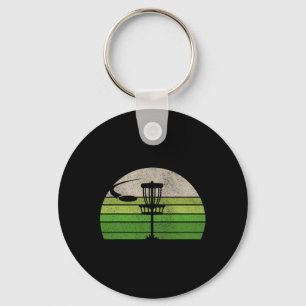 Ultimate Frisbee Disc Golf Tee Shirts For Men Co. Key Ring