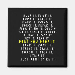 Ultimate Frisbee Game Language Frowler Disc Golf P Magnet