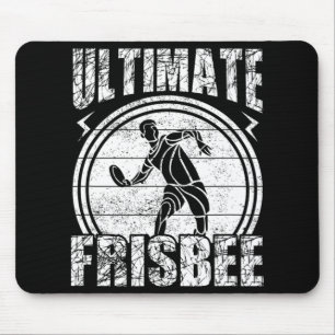 Ultimate Frisbee Golf Disc Hobby Lover Mouse Pad