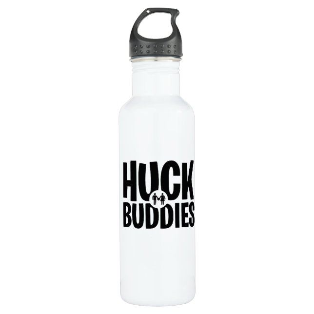 Ultimate Frisbee (Huck Buddies) 710 Ml Water Bottle (Front)