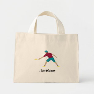 Ultimate Frisbee Mini Tote Bag