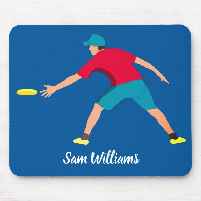 Ultimate Frisbee Mouse Pad (Front)