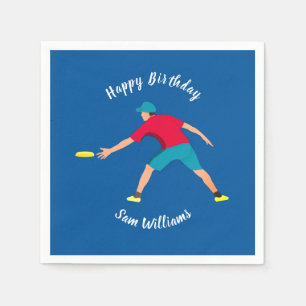 Ultimate Frisbee Napkin