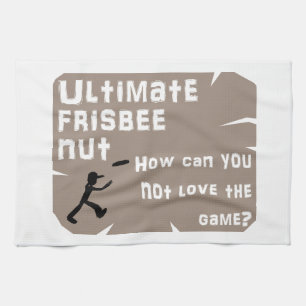 Ultimate Frisbee Nut Tea Towel