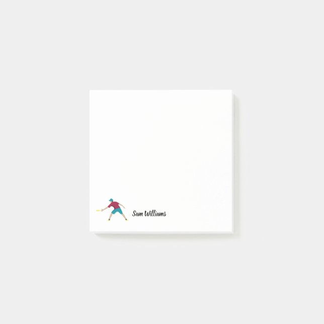 Ultimate Frisbee Post-it Notes (Front)