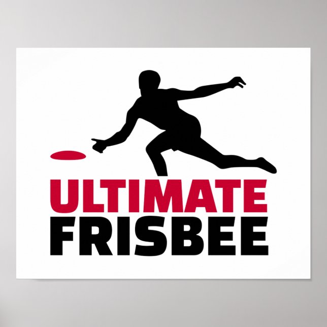 Ultimate Frisbee Poster (Front)