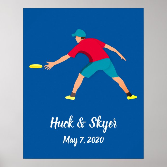 Ultimate Frisbee Poster (Front)