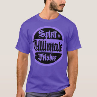 Ultimate Frisbee Purple Spirit T-Shirt