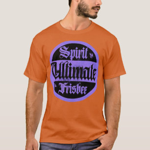Ultimate Frisbee Purple Spirit T-Shirt