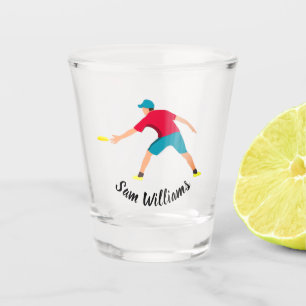 Ultimate Frisbee Shot Glass