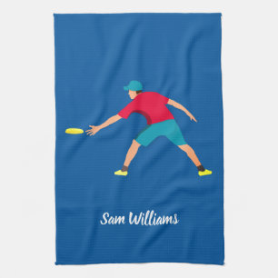 Ultimate Frisbee Tea Towel