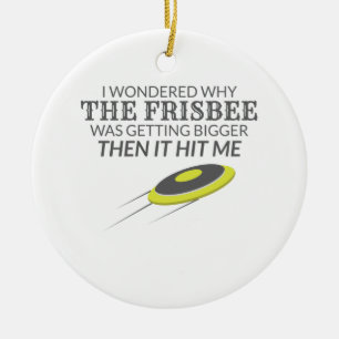 Ultimate Frisbee Why The Frisbee Is Getting Bigger Ceramic Tree Decoration