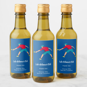 Ultimate Frisbee Wine Label