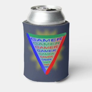 Ultimate Gamer 3 Gaming System Colours RGB Can Cooler