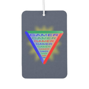 Ultimate Gamer 3 Gaming System Colours RGB Car Air Freshener