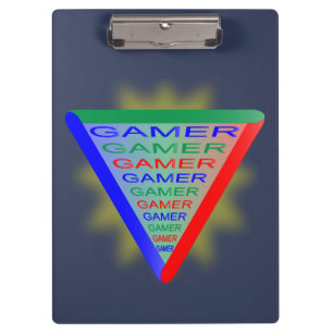 Ultimate Gamer 3 Gaming System Colours RGB Clipboard