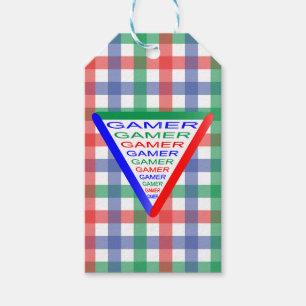 Ultimate Gamer 3 Gaming System Colours RGB Gift Tags
