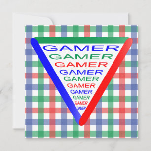 Ultimate Gamer 3 Gaming System Colours RGB Invitation