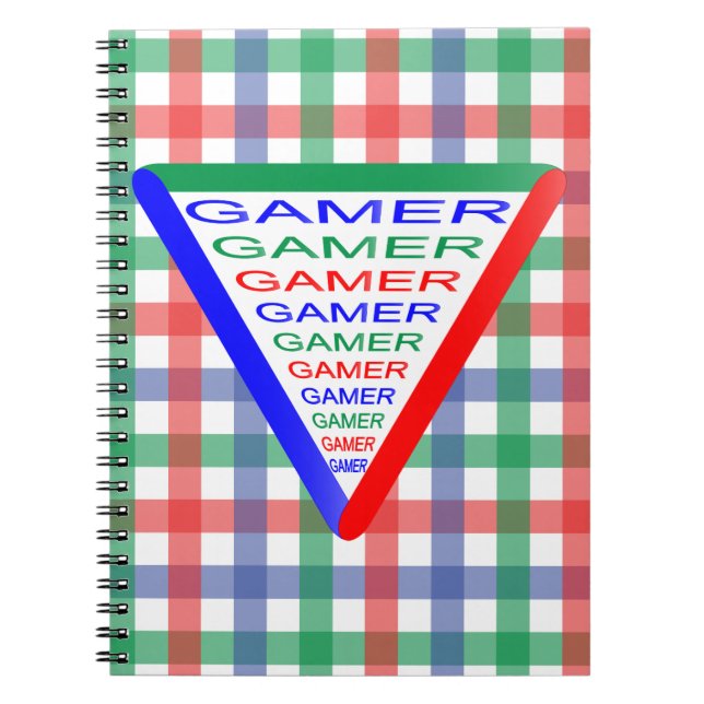 Ultimate Gamer 3 Gaming System Colours RGB Notebook (Front)