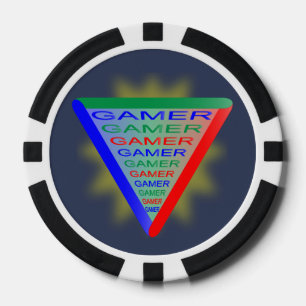 Ultimate Gamer 3 Gaming System Colours RGB Poker Chips